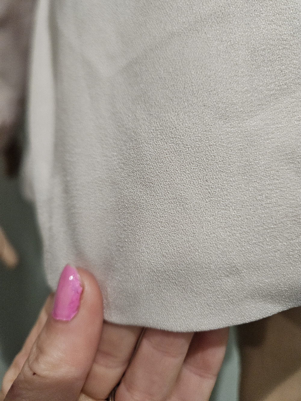 H&M Blush Pink Longline Blazer Open Front Minimalist Work Office Jacket US 12 - Picture 16 of 16